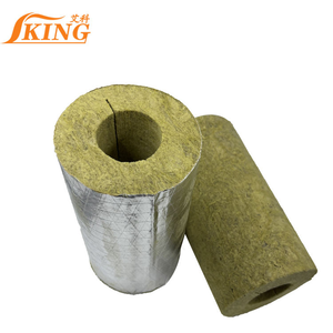 ISOKING Eco-Friendly Mineral <strong>Wool</strong> Pipe Water Resistant Soundproofing Mold Resistant Features for Building Heat Insulation - Product Image 1