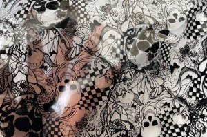 भयावह स्किल्स हाइड्रोग्राफिक वाटर ट्रांसफर हाइड्रोडीप फिल्म जल-नग्न महिला pva सामग्री से बनी - Product Image 4