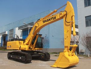 Machine de construction professionnelle Shantui SE370LC 37 tonnes pelle sur chenilles de marque chinoise de l'usine Machine entière - Product Image 6