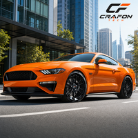 Jantes forgées neuves CF 6061-T6 noir mat 18-21 pouces 5x114.3 PCD 70.5 CB compatibles avec GT Shelby GT500 S550 personnalisées ODM