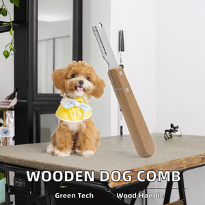 Cuchillo para Quitar Pelo de Mascotas, Ecológico, de Madera, Herramienta para Eliminar Pelo de Perros y Gatos, Peine para el Cuidado del Pelo de Mascotas, Venta al por Mayor de Fábrica - Product Image 2