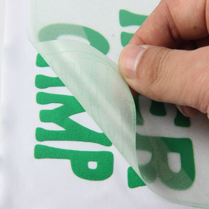 Rollo de vinilo de transferencia de calor <span class=keywords><strong>Flock</strong></span> 3D Velvet Green <span class=keywords><strong>Flock</strong></span> 0,8mm Flex Mix Colors Transferencia de calor para camisetas Film - Product Image 4