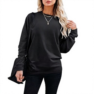 H5075 BB Ropa de Punto Informal para Mujer, Otoño Invierno, Antipilling, Estilo Europeo Americano - Product Image 3