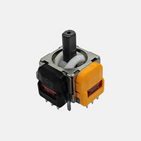 Ginfull Compatible avec PS5, joystick à effet Hall pour joystick 3D électromagnétique pour manette PS4/XBOX, joystick à effet Hall