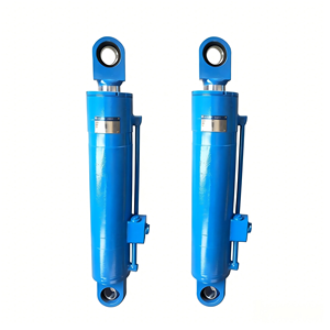 Cylindre hydraulique à double effet résistant à la corrosion, montage à œil, tige chromée pour machines de construction en extérieur - Product Image 2