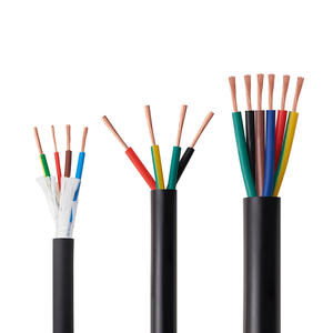 认可电源线电器H03VV-F H05VV-F H07VV-F CE Rohs铜聚氯乙烯绝缘软电缆 - Product Image 4