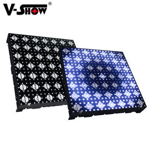 VSHOW Q7 7*7 Luz de Matriz Doble DMX para DJ, Discoteca, Fiesta, Luz a Todo Color, 49 Luces Doradas con 441 Píxeles RGB 3 en 1 - Product Image 1