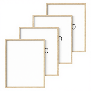 กรอบรูปคุณภาพสูง ขนาด 11x14 12x16 18x24 24x32 นิ้ว สีขาว ทันสมัย กันน้ำ สำหรับตกแต่งบ้าน วางบนโต๊ะ โดย HF CRAFTS - Product Image 4