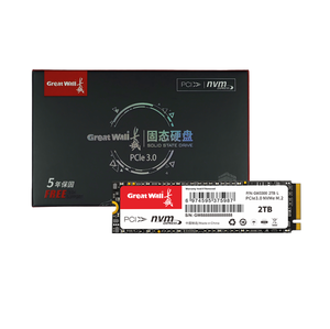 SSD Great Wall GW3300 NVMe M.2 2280 PCIe 3.0 (Gen3 X4) 128GB-2TB 3D NAND TLC com velocidade de leitura de até 3300MB/s - Product Image 1