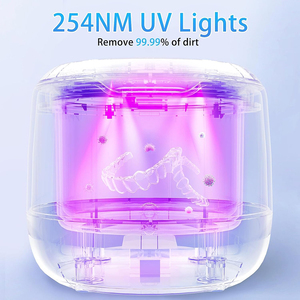 Meilleure Vente : Nettoyeur Ultrasonique Électrique 250ML pour Prothèses Dentaires et Gouttières, avec Lumières UV 254NM - Product Image 3