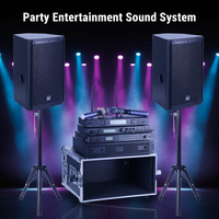 Système de sonorisation actif DBK HA Series 8 10 12 15 pouces, ensemble complet, audio professionnel pour église, fête, DJ, événement, scène