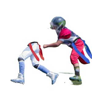 เข็มขัดฟุตบอลราคาประหยัด ออกแบบเองได้ พิมพ์สีเต็มรูปแบบ ปรับขนาดได้ พร้อมธงโฆษณาแบบเข็มขัดสำหรับอุปกรณ์ฝึกซ้อม - Product Image 4