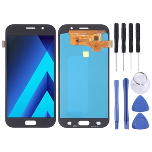 จอ LCD OLED สำหรับ Galaxy A7 (2017) <span class=keywords><strong>A720F</strong></span> <span class=keywords><strong>A720F</strong></span> /ds พร้อม Digitizer สายเฟล็กซ์ LCD - Product Image 1