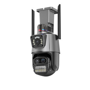 ICSee Outdoor Triple Lens 8x Zoom WiFi HD PTZ <b>Camera</b> 8MP Night Vision Home Security Surveillance <b>IP</b> Cam - Product Image 5