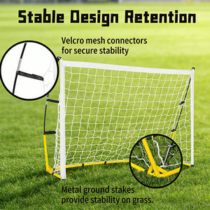 <span class=keywords><strong>But</strong></span> de football pliable et portable en gros, logo personnalisé pris en charge par l'OEM, plusieurs tailles, montage rapide, filet durable pour le sport - Product Image 3