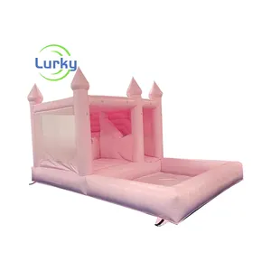 Custom Kids Party Game Bounce House Inflável Jumping Bouncy Castle Para Festa De Casamento Bouncer