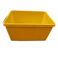 QS – caisse empilable et emboîtable, conteneur en plastique avec couvercle de 20 gallons, pour le Transport en entrepôt