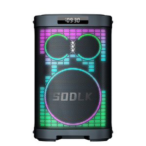 ลำโพงซับวูฟเฟอร์ SODLK K13 400W <span class=keywords><strong>8</strong></span> นิ้ว พร้อมไฟ RGB สุดอลังการ ไมโครโฟนไร้สาย 2 ตัว สำหรับคาราโอเกะ ช่องต่อไมค์กีตาร์ เสียงดังทรงพลัง เล่นได้ตลอดวัน - Product Image 2