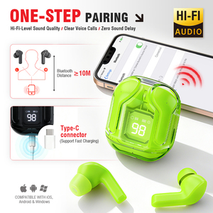 Auriculares Inalámbricos Air 31 True Wireless con Diseño Semi-In-Ear 5.1, Resistentes al Agua IPX4, Control Táctil, Baja Latencia, Auriculares para Juegos Digitales - Product Image 4