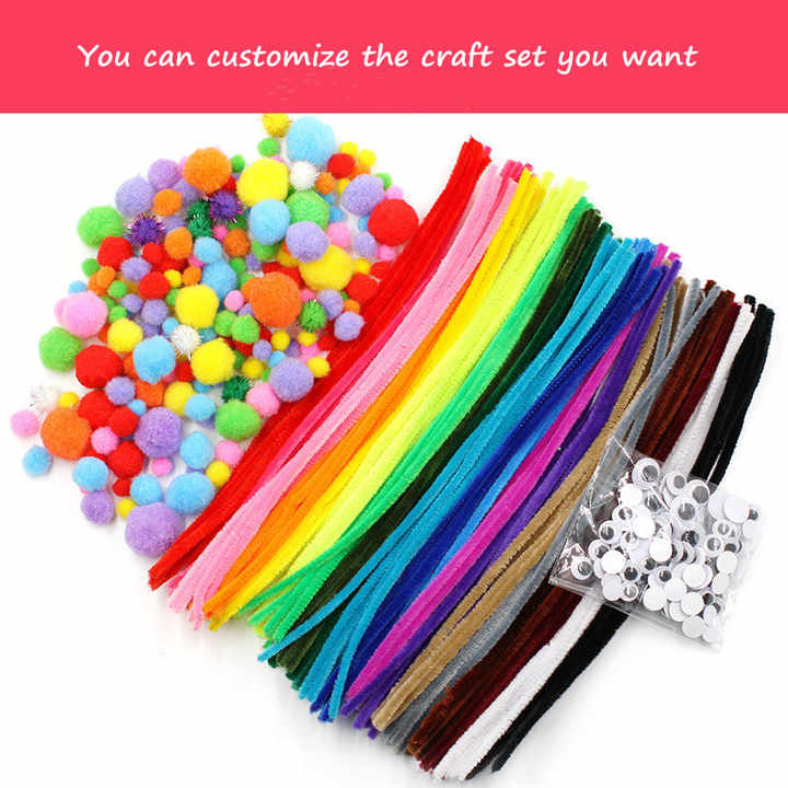 Caydo 200 Pieces Silver Pipe Cleaners - 12 Inch X 6 Mm Chenille Stems For DIY Crafts, Art Projects, Party Decor