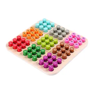 Montessori Houten Sudoku Bordspel Sudoku Puzzel Voor Kinderen En Volwassenen Indoor Kinderen Intelligentie Speeltafel