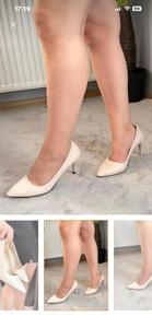 รองเท้าส้นเข็มแบบคลาสสิกสำหรับผู้หญิง ส้นสูง 9 ซม. หัวแหลม ประดับคริสตัล แบบสวม ไซส์ 36-40 ผลิตในตุรกี - Product Image 2