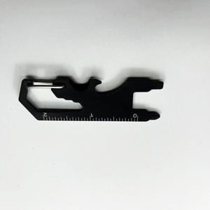 Portable EDC Multi Tool <b>Bottle</b> <b>Opener</b> Screwdriver <b>Keychain</b> 7.3x2.3cm Stainless Steel Outdoor Survival Gear - Product Image 2