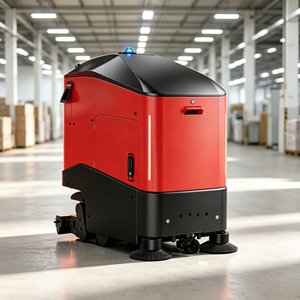 Robot barredor de pisos industrial autónomo con rendimiento de conducción estable para el trabajo diario de saneamiento en grandes fábricas y talleres. - Product Image 1