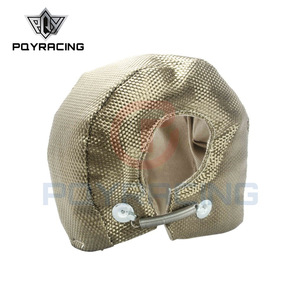 แผ่นกันความร้อนไทเทเนียมสีไทเทเนียมสำหรับเทอร์โบ Poyracing T4 รุ่น T4 GT40 GT42 GT55 T67 T66 - Product Image 1