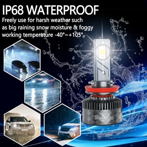 2023 <span class=keywords><strong>Super</strong></span> Lumineux Led H4 40000lm 6000K Auto Phare Led H1 H3 H7 9005 9006 H11 Voiture 150W Led Phare Ampoules - Product Image 2