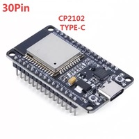 ESP32 papan pengembangan, dengan TYPE-C USB WiFi + Bluetooth CH340C Chip ESP-WROOM32-DevKitC-32 untuk kit
