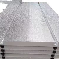 Système de chauffage à eau à base d'aluminium avec panneau d'isolation thermique pour chauffage au sol 220V.