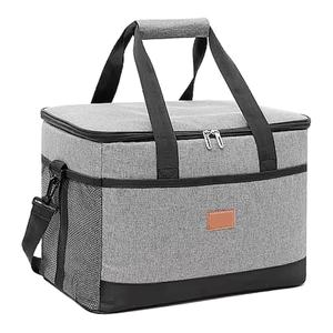 Muestra Gratuita de Bolsa Térmica para Alimentos, Aislada, Moderna, para Adultos, para Mujeres, Hombres y Deportistas, Hecha de Poliéster con Bolsillos Laterales - Product Image 2