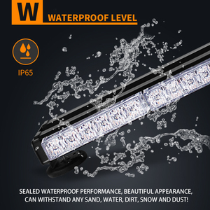 2 mặt <span class=keywords><strong>LED</strong></span> nhấp nháy cảnh báo thanh ánh sáng cho xe tải mái lưới tản nhiệt nhấp nháy DRL Đèn khẩn cấp 36W - Product Image 5