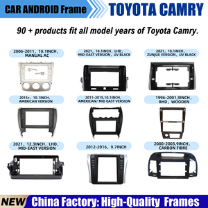 Marco Android para coche de fábrica para TOYOTA CAMRY, kits de panel de salpicadero estéreo, marco para monitor de coche, panel de navegación, marco para radio de coche, fascia - Product Image 2