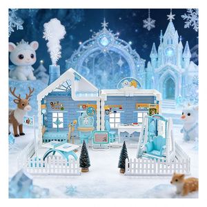 Accessoires pour maison de poupée : livres miniatures, banc d'église, chaises, meubles, jouets et décorations pour maison de poupée - Product Image 5