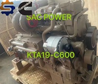 Kualitas tinggi Cummins Mesin Diesel Motor KTA19 600HP mesin konstruksi KTA19-C600 mesin