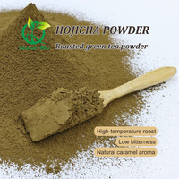 Poudre de Hojicha à mailles fines, 3 options de torréfaction, poudre de thé vert torréfié pour formule alimentaire premium