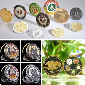 Offre spéciale Alliage de zinc Laiton Logo Couleur Motif OEM ODM Souvenir Pièces de monnaie Machine Souvenir Euro Coin - Product Image 3