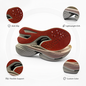 Suola per Scarpe da Corsa LONGHENG in EVA Personalizzabile, Antiscivolo, Leggera e Flessibile per Scarpe Sportive e Casual, Logo OEM - Product Image 5