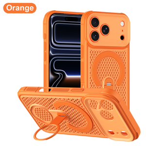 Heat dissipation honeycomb magnetic <b>phone</b> case 360 <b>ring</b> holder back cover for iPhone 11 pro max 12 13 14 15 16 17Air Wholesale - Product Image 2