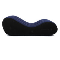 Oreiller gonflable d'aventure pour couples: coussin sexuel à 7 positions avec support dorsal ergonomique et rangement discret