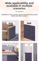 Tapis protecteur auto-adhésif anti-griffures pour chats, pour canapé, meubles et murs