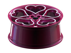 Cerchi in Lega Forgiati Rosa Sweet <span class=keywords><strong>Heart</strong></span> Vendita Diretta dalla Fabbrica 18-22 Pollici PCD 5x120 Nuovi con ET 30mm 35mm 40mm - Product Image 3