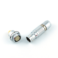 Connecteur de câble adaptateur audio et vidéo étanche IP50 à 6 broches mâle/femelle série TT B OEM/ODM avec boîtier en cuivre