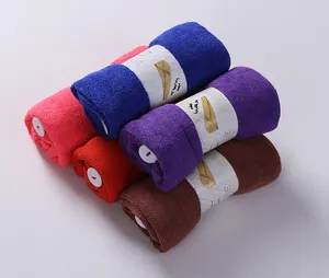 Toalha de fibra superfino absorvente rápida, toalha de microfibra estilo japonês para cabelos secos