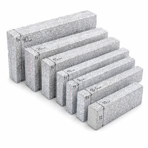 Granito Natural, Granito para Bordillos 150x200x1000, Gris Rosado, Alta Resistencia a la Abrasión, Superficie Pulida y Aserrada - Product Image 1