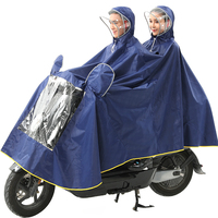 Imperméable de moto pour deux personnes de haute qualité et à la mode Poncho de pluie pour vélo électrique à vendre