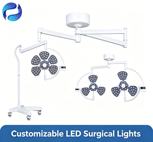 Lampe chirurgicale LED à pétales, éclairage d'opération hospitalier, lampe de bloc opératoire sans ombre, équipement vétérinaire, éclairage de plafond pour interventions chirurgicales - Product Image 3