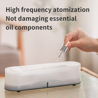 Portable 260ml Mini Flamme Humidificateur USB Bureau et Maison Feu Diffuseur pour Huiles Essentielles Électrique Matière Plastique